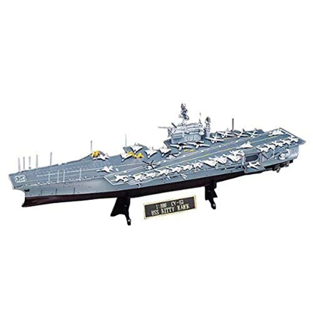Academy 1 800 Scale U S S Kitty Hawk Model Kit - Walmart.com