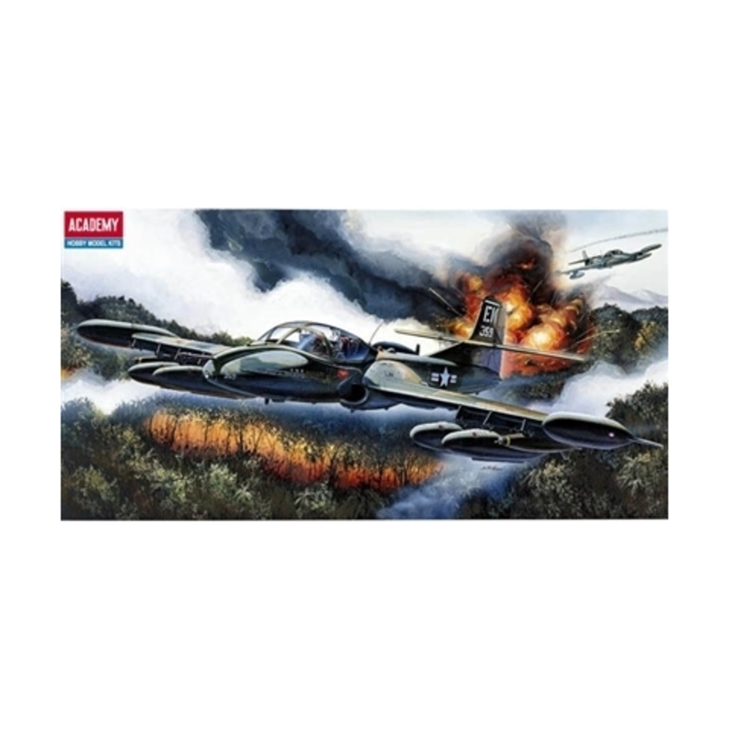 Academy 12461 Cessna A-37B Dragonfly 1/72 Scale Plastic Model Kit