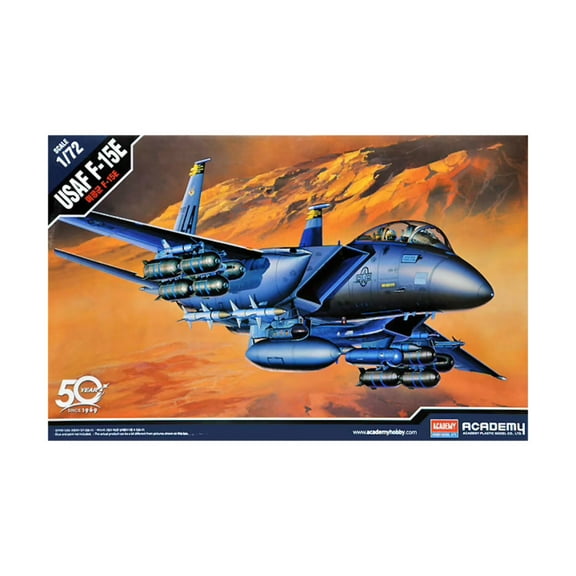 Academy 12478 1:72 Scale Kit U.S. Air Force F-15E Model Kit