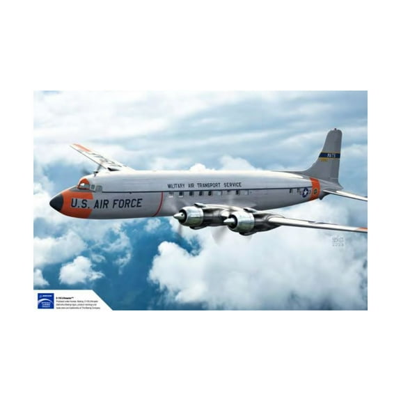 Academy 12634 Douglas C-118 Liftmaster 1/144 Scale Plastic Model Kit