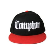 Academy Compton Snapback Hat Black / Red