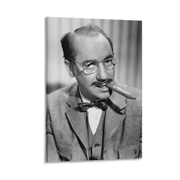 Academy Honorary Award Recipients Groucho Marx Celebs Poster Wall Art Poster Gifts Bedroom Prints Home Decor Hanging Picture Canvas Painting Posters 24x36inch(60x90cm)