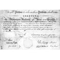 thumbnail image 1 of Academy Of Arts & Sciences. Ncertificate Of Alexander Hamilton'S Election To The American Academy Of Arts And Sciences, 1 of 3