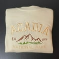 thumbnail image 1 of Acadia National Park Embroidered Crewneck Sweatshirt, 1 of 4