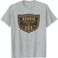 thumbnail image 1 of Acadia National Park Maine Hiking Vacation Souvenir Retro Unisex T-Shirt for Men Women Kids Toddler,Light Pink Color,Size 4T, 1 of 5