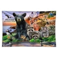thumbnail image 1 of Acadia National Park Maine ME Animals Bear Racoon Deer Moose Home Business Office Sign, 1 of 4