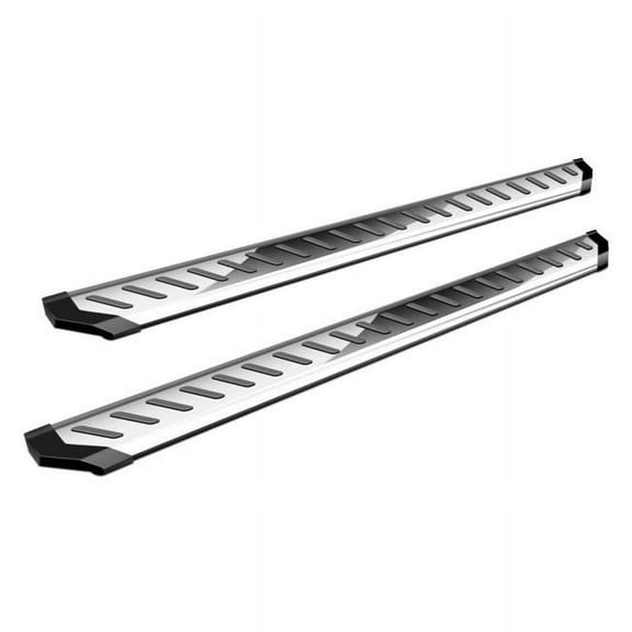 Acadia Running Boards 17-19 GMC Acadia Stainless Steel RZR Series Romik - Pair (2)