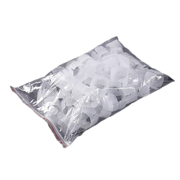 Acahhotxx 50pcs Balloon Rings Buckle Clips Balloons Connector for Wedding Birthday