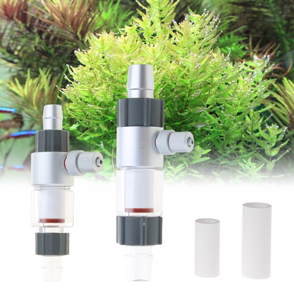 Acahhotxx CO2 Diffuser, CO2 Diffuser Atomizer for Aquarium Planted for Create CO2 Quiet Bubbling Replacement Tube Install Out of - 4