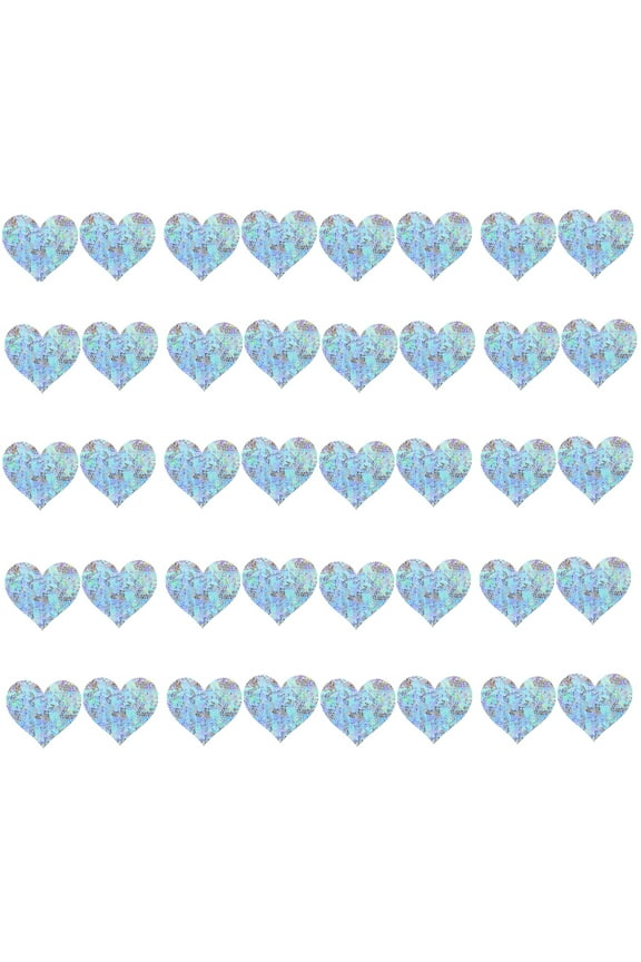 Chest Sticker, 20 Pairs Women Self Adhesive Nipple Covers Colorful Ice Pattern Breast Stickers Pasties Sticky Bra