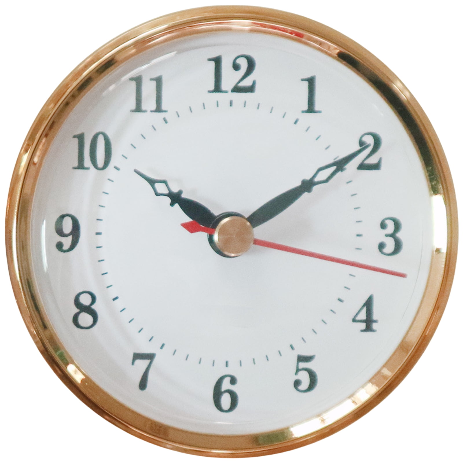 Acahhotxx Clock Insert, Elegant Round Clock Insert With Roman/Arabic ...