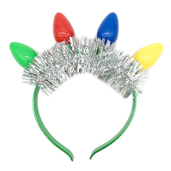 Acahhotxx Flashing Headloop, Christmas Flashing Fun and Festive Light Bulb for Kids Adults Accessories