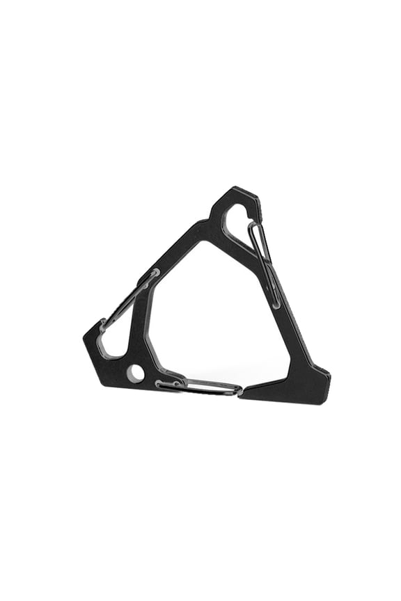 Hanging Buckles, Tactically Triangular Carabiner Clip Stainless Steels Keychains Hook Camping Keychains Hook Spring Kettles Buckles