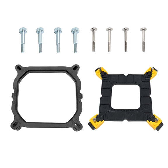 Acahhotxx Heat Base, CPU Cooling Fan Bracket Mount Backplate CPU Coolers Mounting Bracket for 1700 1200 115x 2011 1366 Motherboards Models