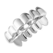 Acahhotxx Hip Hop Removable Mouth Grillzs Set Top and Bottom Tooth Caps Comfortable Dentals Grills for Party and Music Festivals