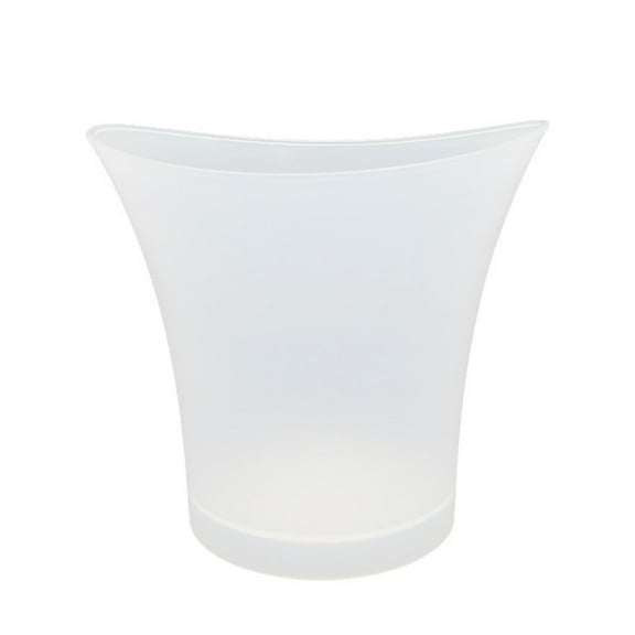 Acahhotxx Ice Buckets, LED Ice Bucket Luminescent Ice Glowing Ice Kegs Champagne Buckets for Cocktails Beer and Refreshing Drinks - Light