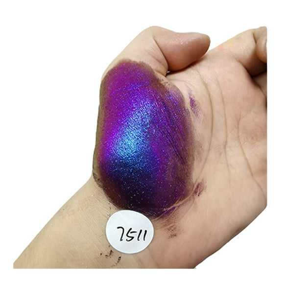 Acahhotxx Nail Art Sticker, Color Shifting Changing Powder Metallic Paint Dry Pigment for Epoxy Resin Craft Jewelry Making Toning - 11