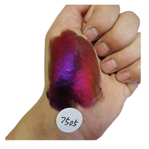 Acahhotxx Nail Art Sticker, Color Shifting Changing Powder Metallic Paint Dry Pigment for Epoxy Resin Craft Jewelry Making Toning - 5