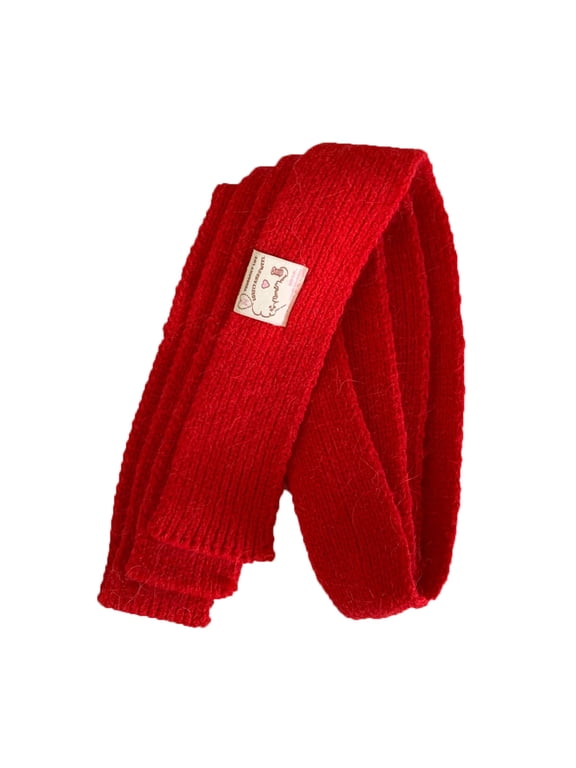 Narrow Scarf, 1pack Narrow Scarf Long Knitted Thin Scarf Autumn Warm Scarf Decoration Scarf Fashion Accessory
