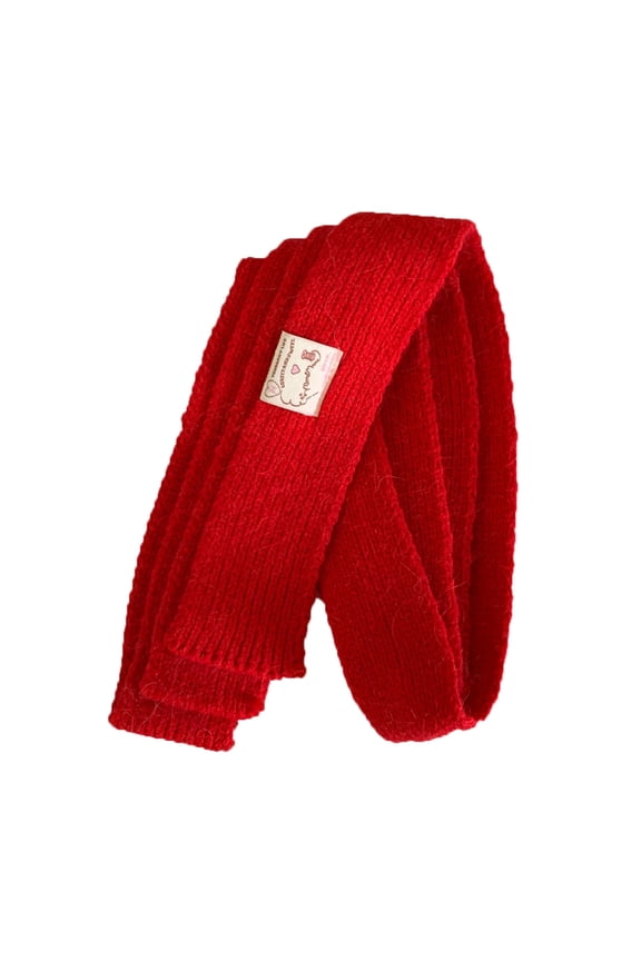Narrow Scarf, 1pack Narrow Scarf Long Knitted Thin Scarf Autumn Warm Scarf Decoration Scarf Fashion Accessory