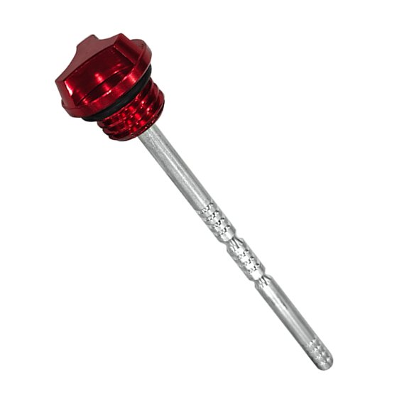 Acahhotxx Oils Dipstick, High Strength Motorcycle Engine Oil Dipstick Easy Reading Suitable for Improved Aesthetics & Function Daily Maintenance