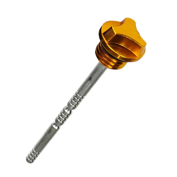 Acahhotxx Oils Dipstick, High Strength Motorcycle Engine Oil Dipstick Easy Reading Suitable for Improved Aesthetics & Function Daily Maintenance