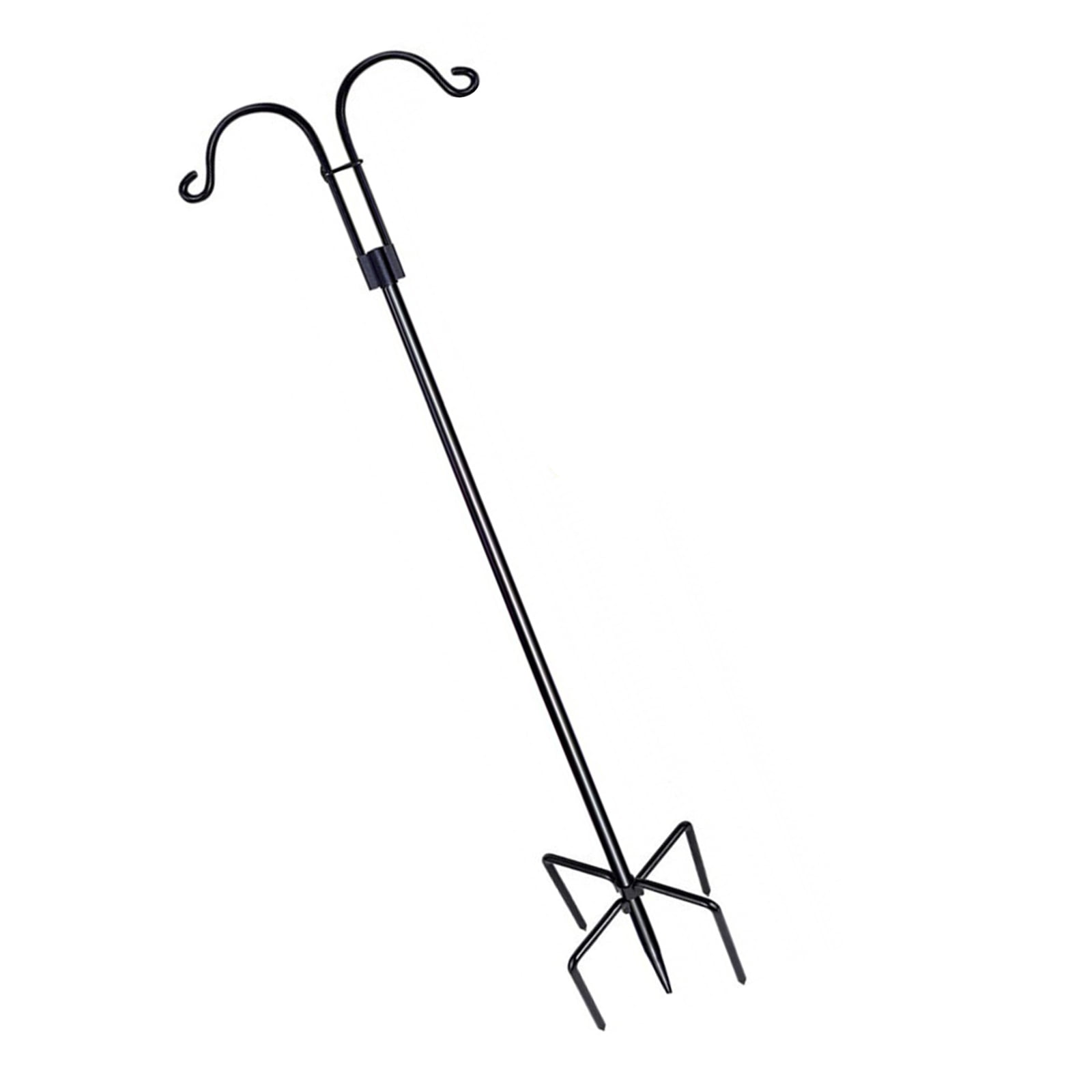 Acahhotxx Outdoor Stake, Wild Bird Feeding Stand with Hook for Garden Outdoor Decors Bird Bath Bird Feeding Station Hanging Bird Feeders