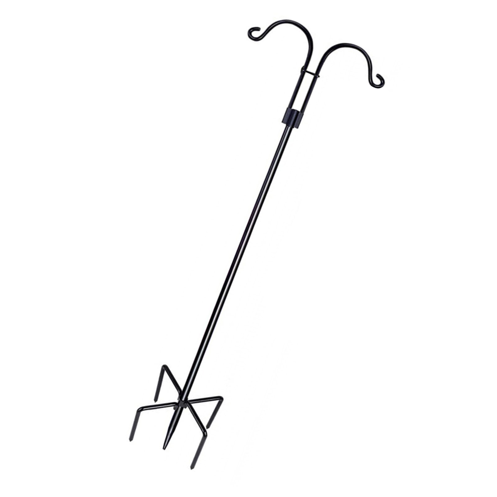 Acahhotxx Outdoor Stake, Wild Bird Feeding Stand with Hook for Garden Outdoor Decors Bird Bath Bird Feeding Station Hanging Bird Feeders