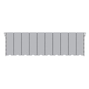 Acahhotxx Reflector Shield, Heater Reflector Shield for Natural Propane Outdoor Patio Heaters Reflector - Ten pieces