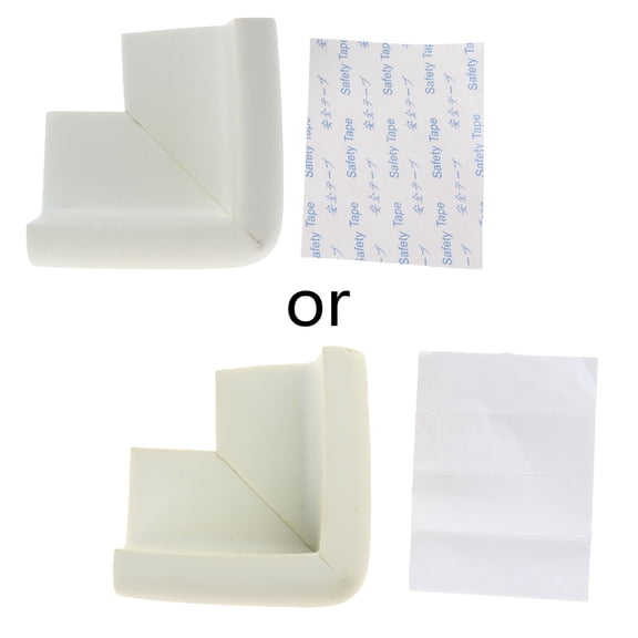 Acahhotxx Safety Corner, Baby Corner Desk Guards Rubber Table for Kids L Shaped Soft