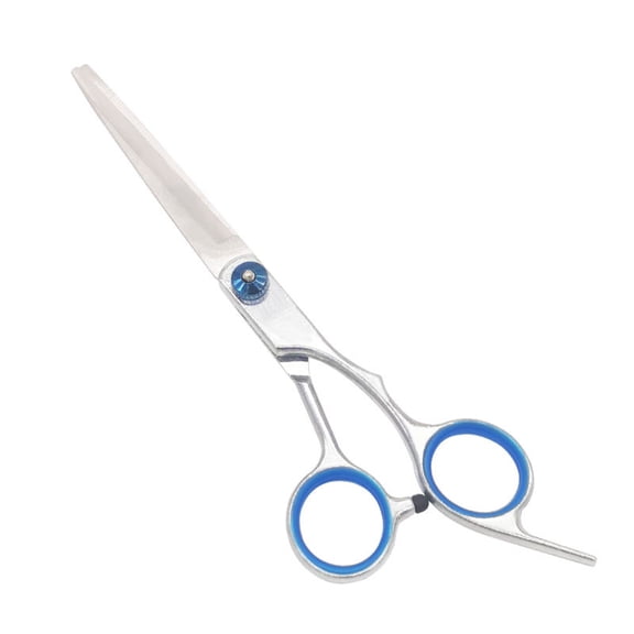 Acahhotxx Scissors, Pets Grooming Scissors Dog Hair Professional Trimming Scissors Set Puppy Haircutting Bent Scissors Pet Trimmers Portable - Pet Flat