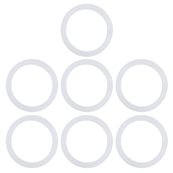 Acahhotxx Sealing Rings, Pack of 7 Sealing Rings Set Silicone Seal for Travel Mug 0.36 Litre Travel Mug 0.5 Litre