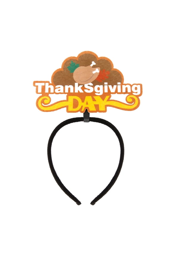 Thanksgiving Headband Creative Hair Hoop Fashion Hairband for Festive Party Celebrations Multifunctional Hair Decoration