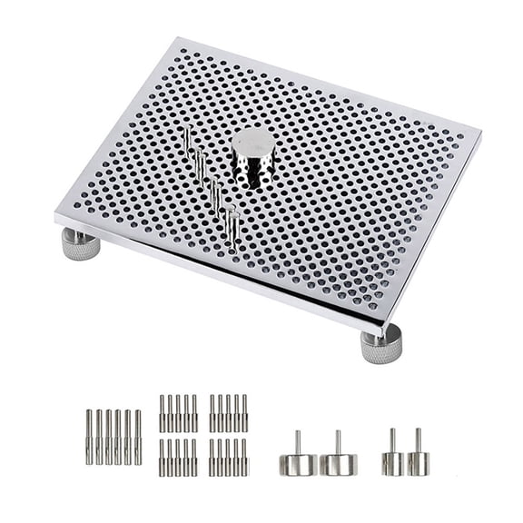 Acahhotxx Wire Jig, Aluminum Wire Jig Jewelry Making Tool Set Practical Wire Looping Wire Bending Board for Jewelry