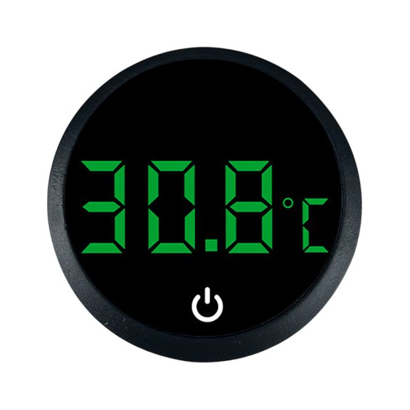 Acahhotxx fishtanks decors, Fishtanks Electric Thermometers with Precise/ Display for Aquariums Temperature Monitors Gauge for Fish Habita - Black - Degree Celsius