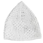 Acahhotxx knitted hat, Knitted Turban Hat for Men Breathable Kufi Prayer Hat Ramazan Hijabs Skull Hat Arabian Skull Hat