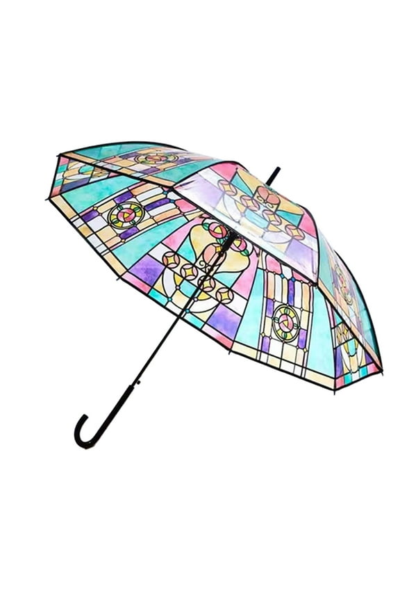 print umbrellas, Clear Bubble Umbrella proof and Rain proof Canopy Glass Umbrella for Weddings,Proms or Everyday Protections