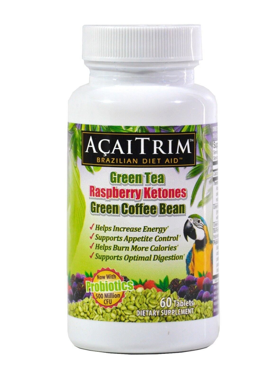 Acai Berry Capsules with Green Coffee Bean