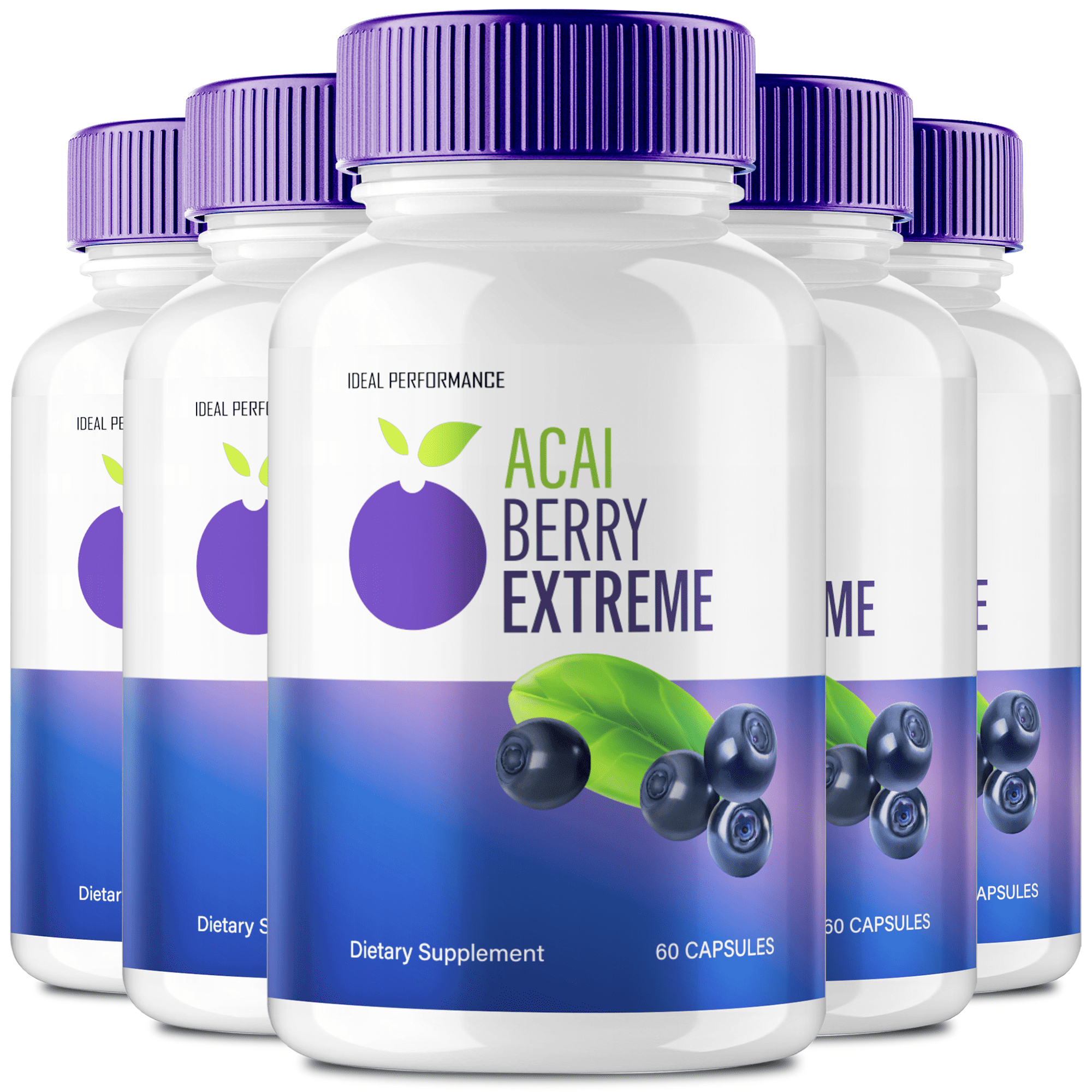 Acai Berry Extreme Keto Capsules, AcaiBerry Extreme Supplement Pills, Overall Health Support, All Natural Keto Capsules to Sustain Active Lifestyle & Fitness Goals, Acai BerryExtreme Reviews (5 Pack)