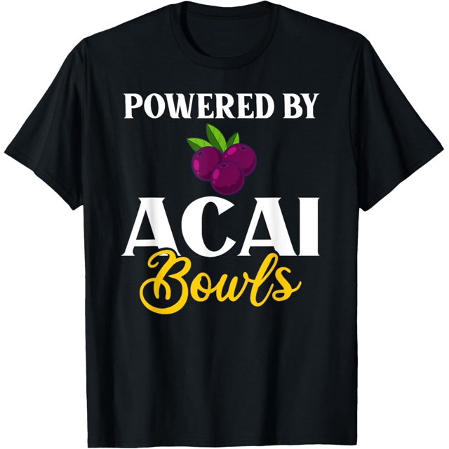 Acai Bowl Berry Fruit Juice Healthy Brazilian Smoothie TShirt