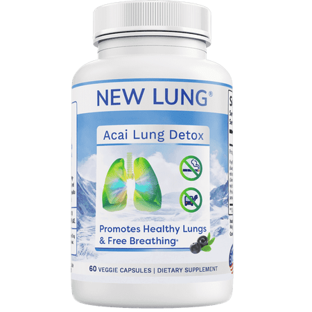 Success Chemistry New Lung Herbal Respiratory Support Capsules Natural Lung Cleanse For Cl with Targeted Herbal Formula for Adults - 60 Capsules