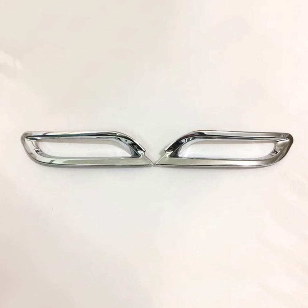 Chrome Rear Bumper Fog Light Covers Trim For Jeep Cherokee 2014-2018 (Left & Right)