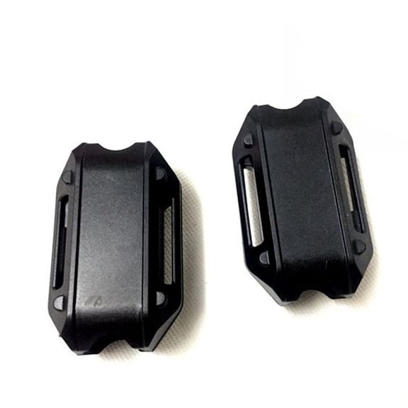Acaige 1 Pair POM Material 25mm Motorcycle Engine Guard Bumper Block Anti-Crash Bar Kit