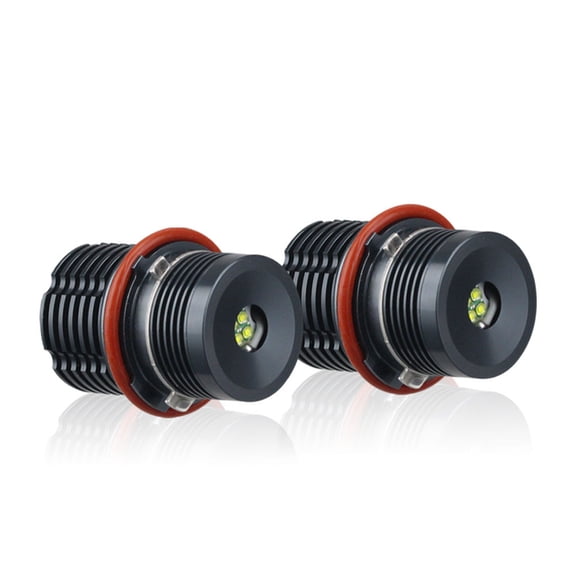 Acaige 2Pcs 20W Angel Eyes LED Ring Bulbs For BMW E39 E60 E63 E61