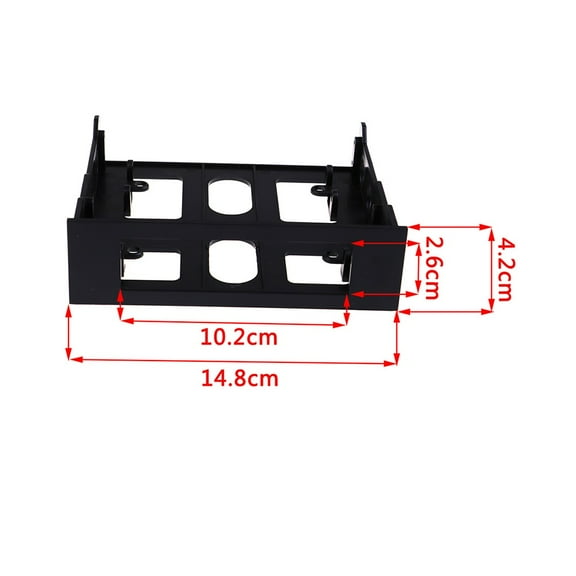 Acaige 3.5" To 5.25" Drive Bay Computer Pc Case Adapter Mounting Bracket Usb Hub Boxs