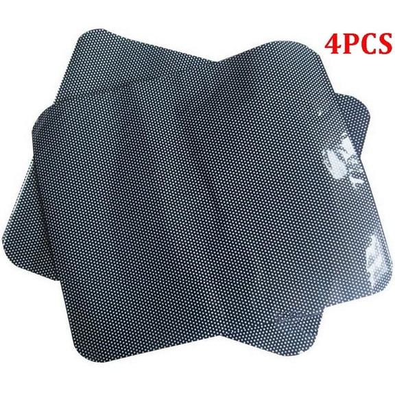 Acaige 4Pcs Universal High Quality Large Size Reusable Car Window Sun Shade Cover Static Cling Screen 28" X 20"