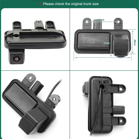 Acaige Ahd 1080P Reverse Backup Trunk Handle Camera For Mercedes Benz B Class B180 B200 B260 2012-2014