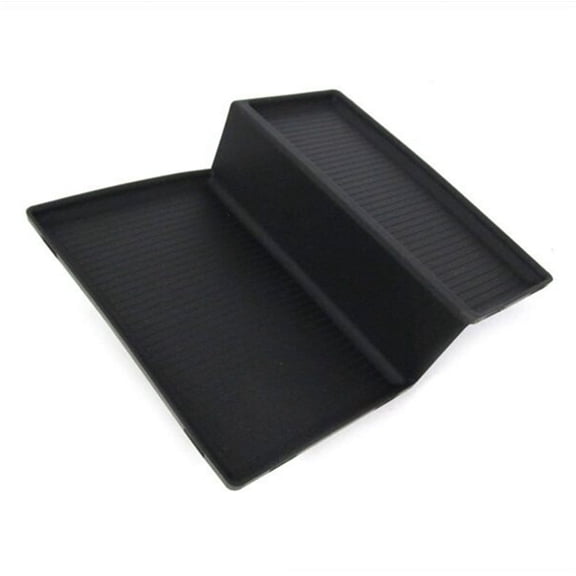 Acaige Black Rubber Mat Insert For Center Console For 10-15 Dodge Ram 2500 3500