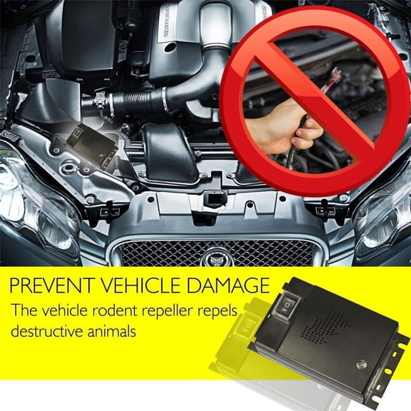 Acaige Car Rat Repeller Ultrasonic Rodent Repellent For Vehicle Automobile Chases Rat Mice Rodents