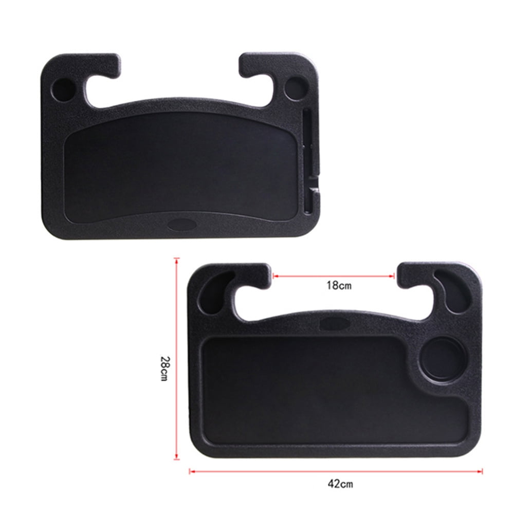 Acaige Car Steering Wheel Tray Desk Two Sided For Laptop Drink Food Work Table Holder